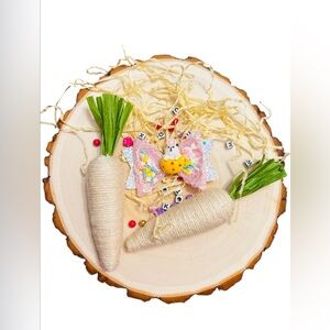 Easter 🐣 Bunny shaker hair bow for kids